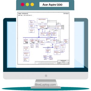 Acer Aspire 1200 Laptop Schematic
