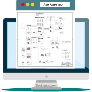 Acer Aspire 1310 Laptop Schematic