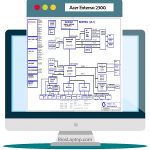 Acer Extensa 2300 Laptop Schematic