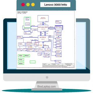 Lenovo 3000 K41A Laptop Schematic